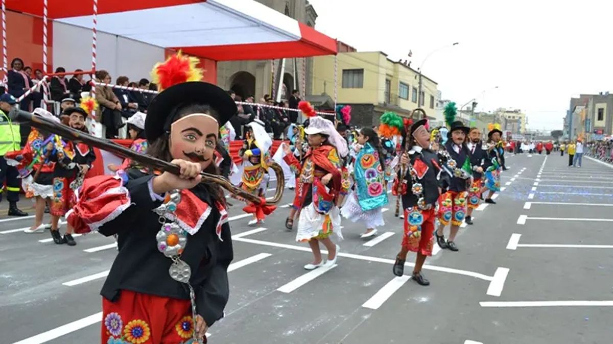 Festivities in Lima