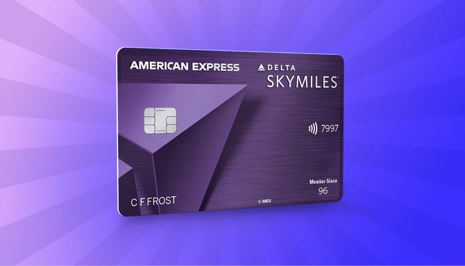 Illustration of Delta SkyMiles Reserve American Express Card