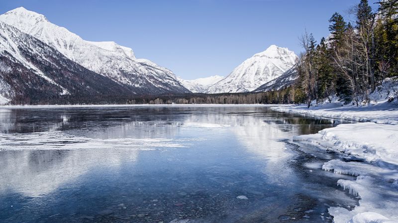 Montana Winter Landscape