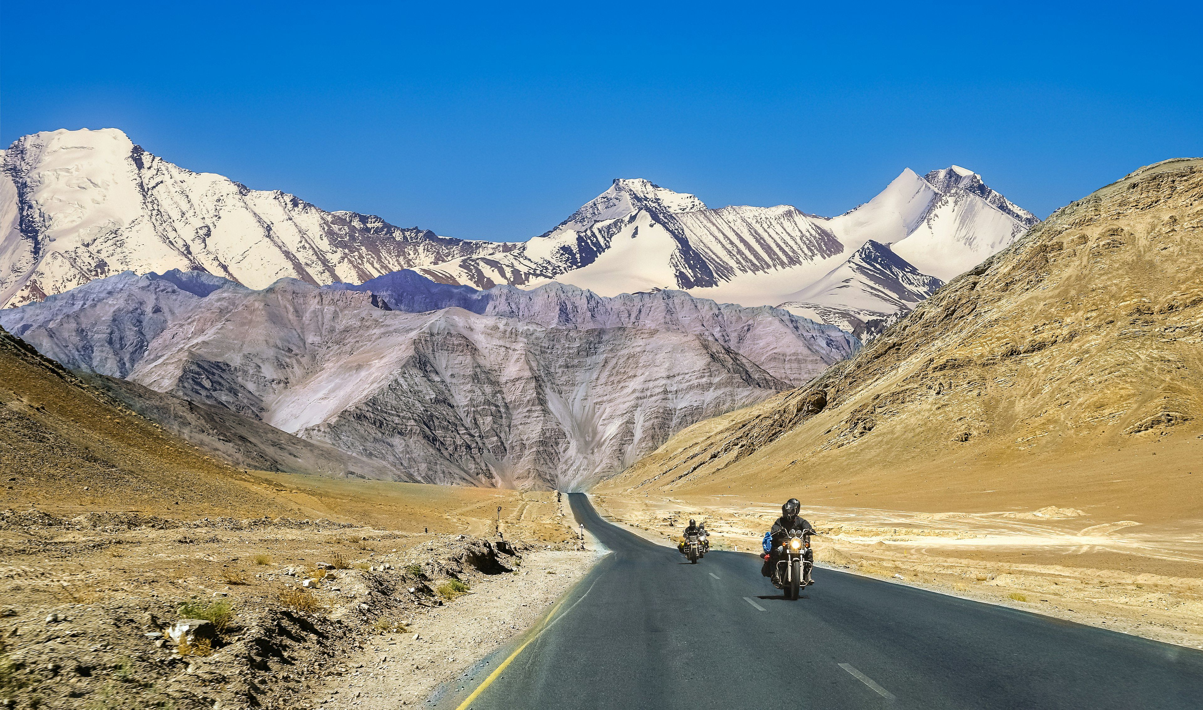 Mountain valleys of Ladakh