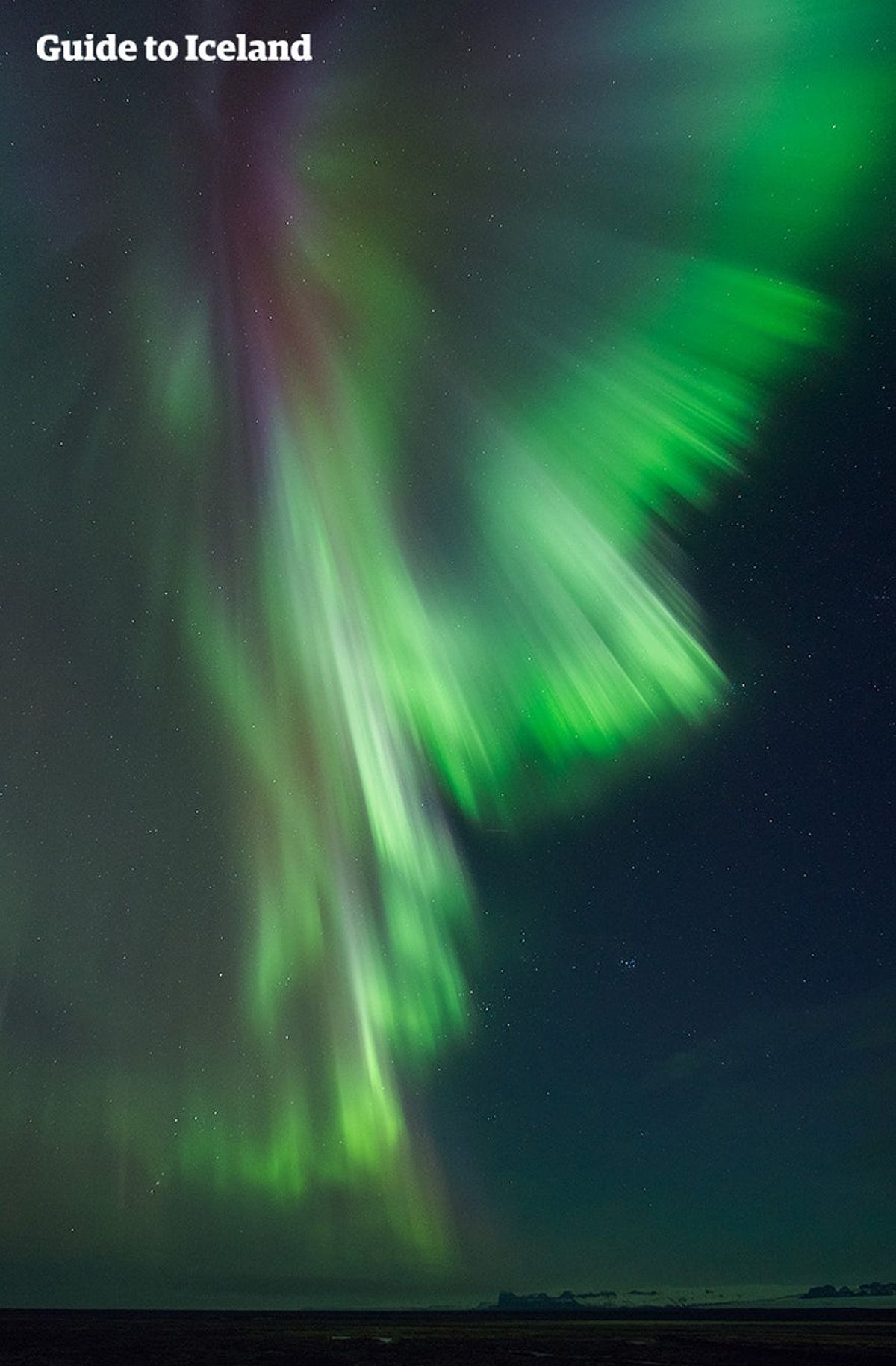 Northern Lights over Iceland in December