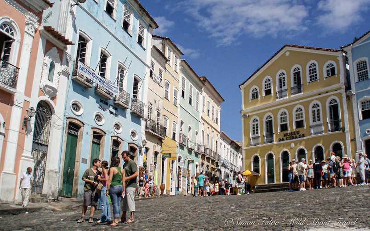 Salvador de Bahia's colorful Pelourinho