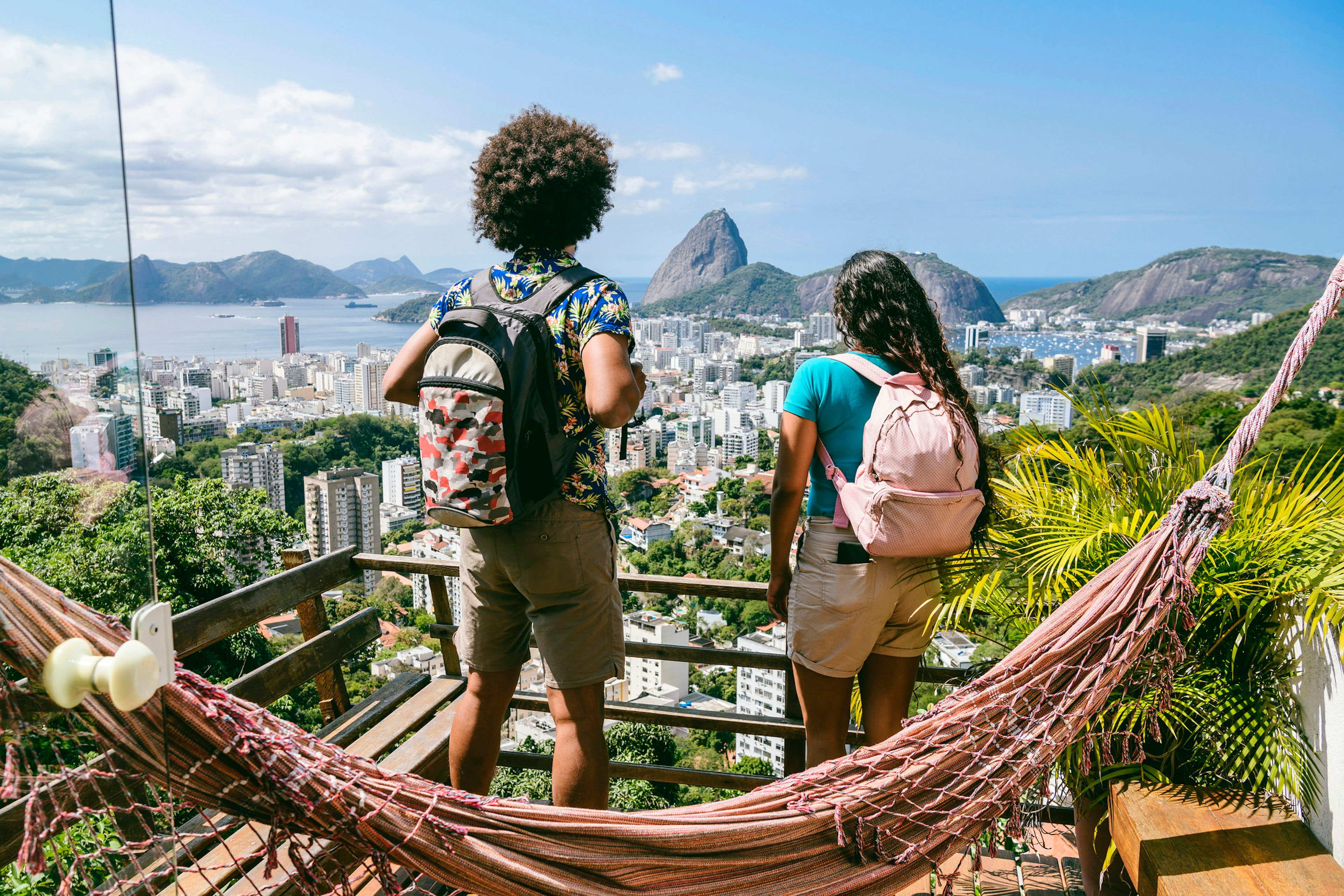 View of Sugarloaf Mountain in Rio de Janeiro